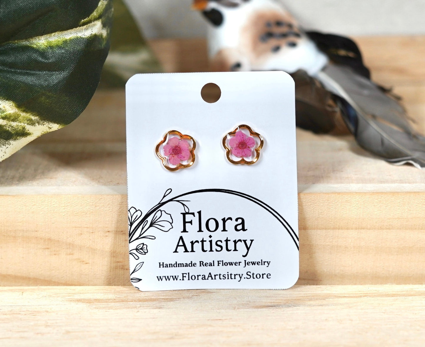 Flower Bloom Studs - 10 Colors