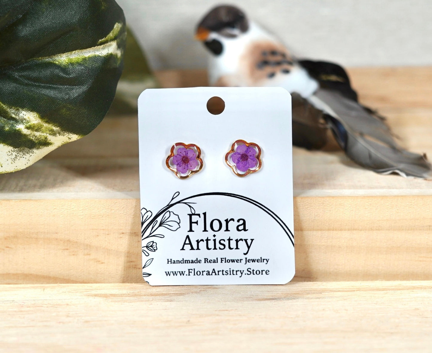 Flower Bloom Studs - 10 Colors