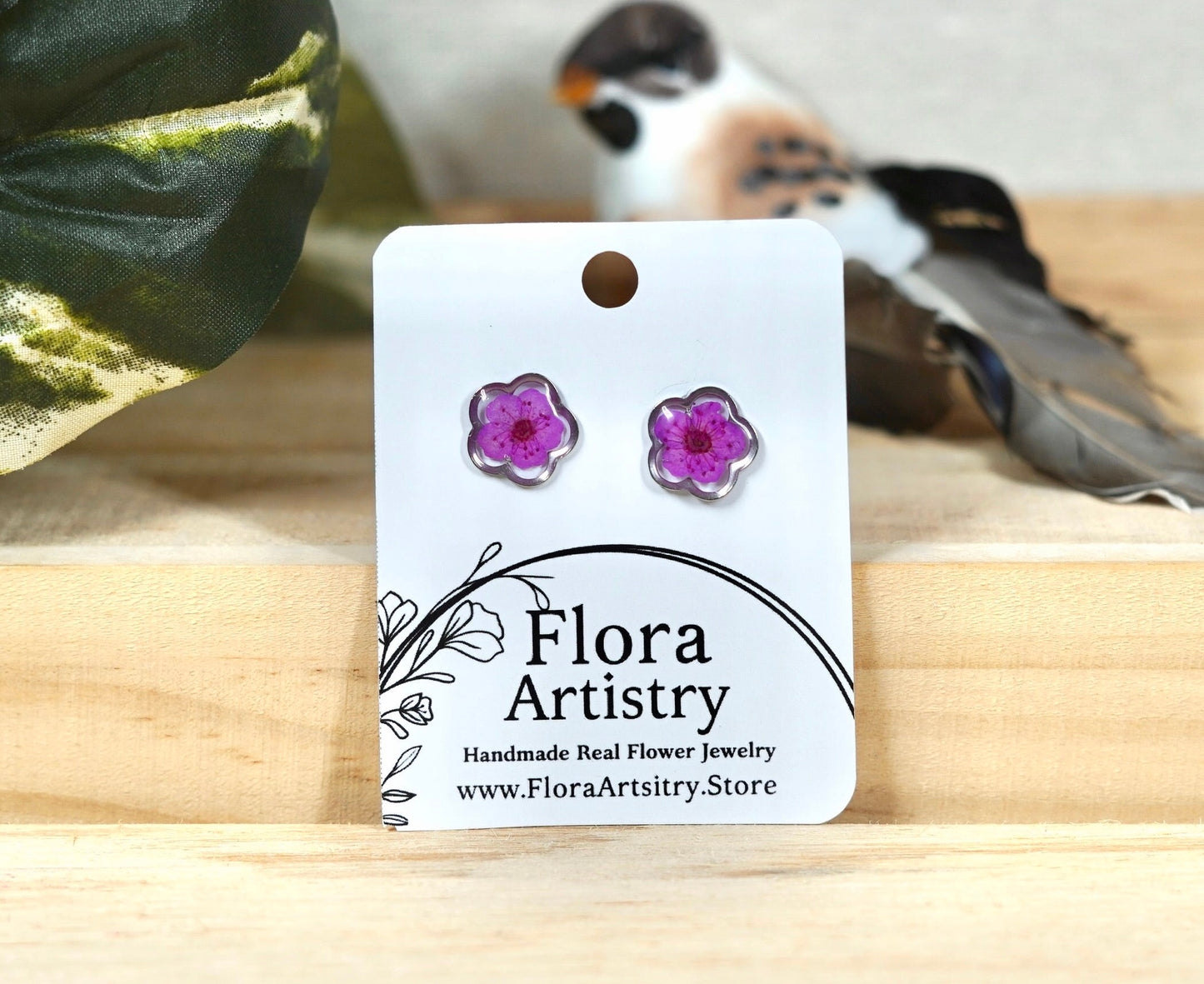 Flower Bloom Studs - 10 Colors