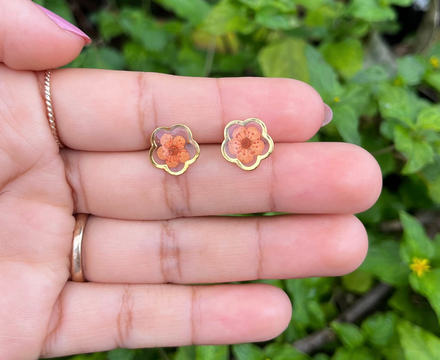 Flower Bloom Studs - 10 Colors