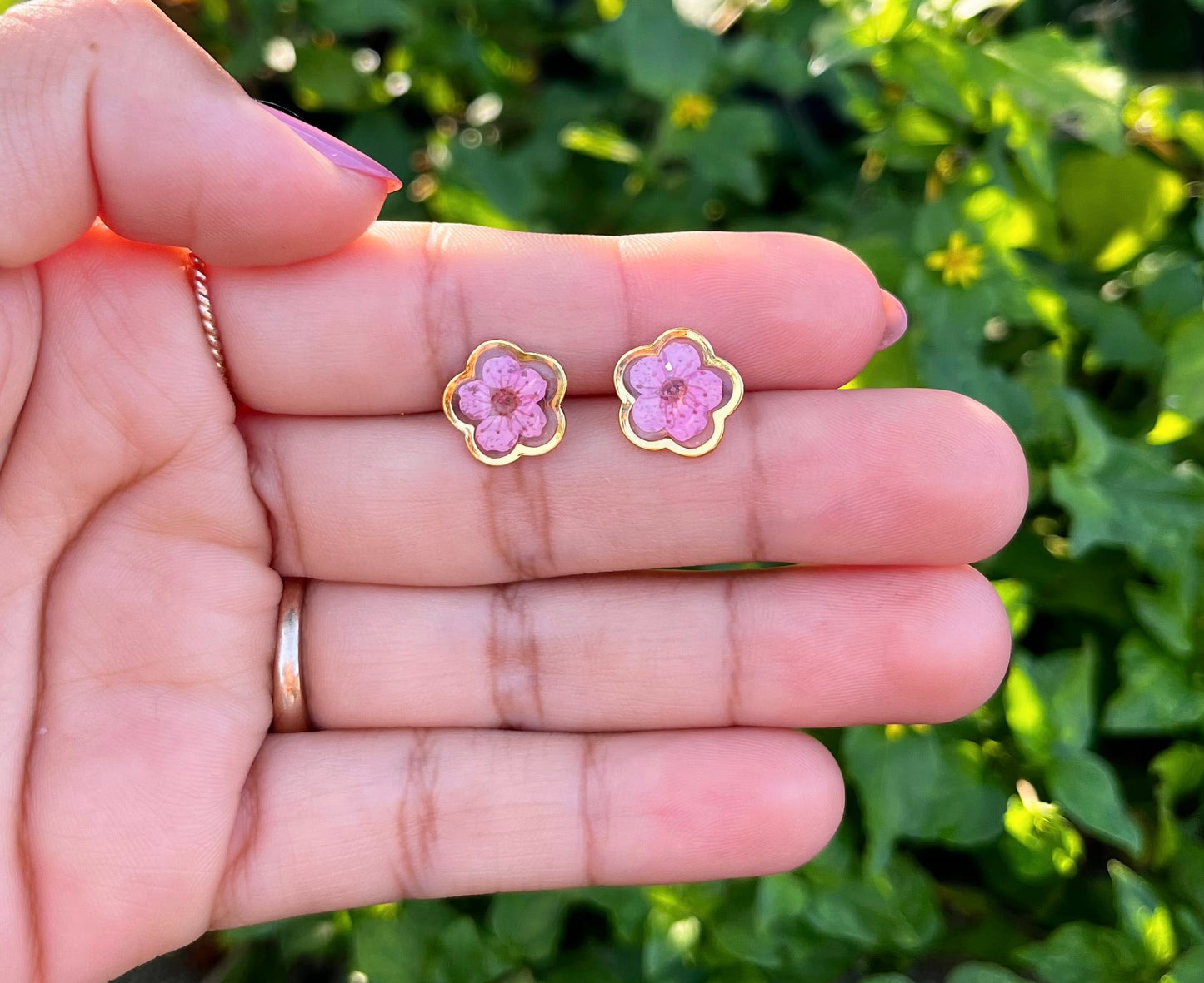 Flower Bloom Studs - 10 Colors