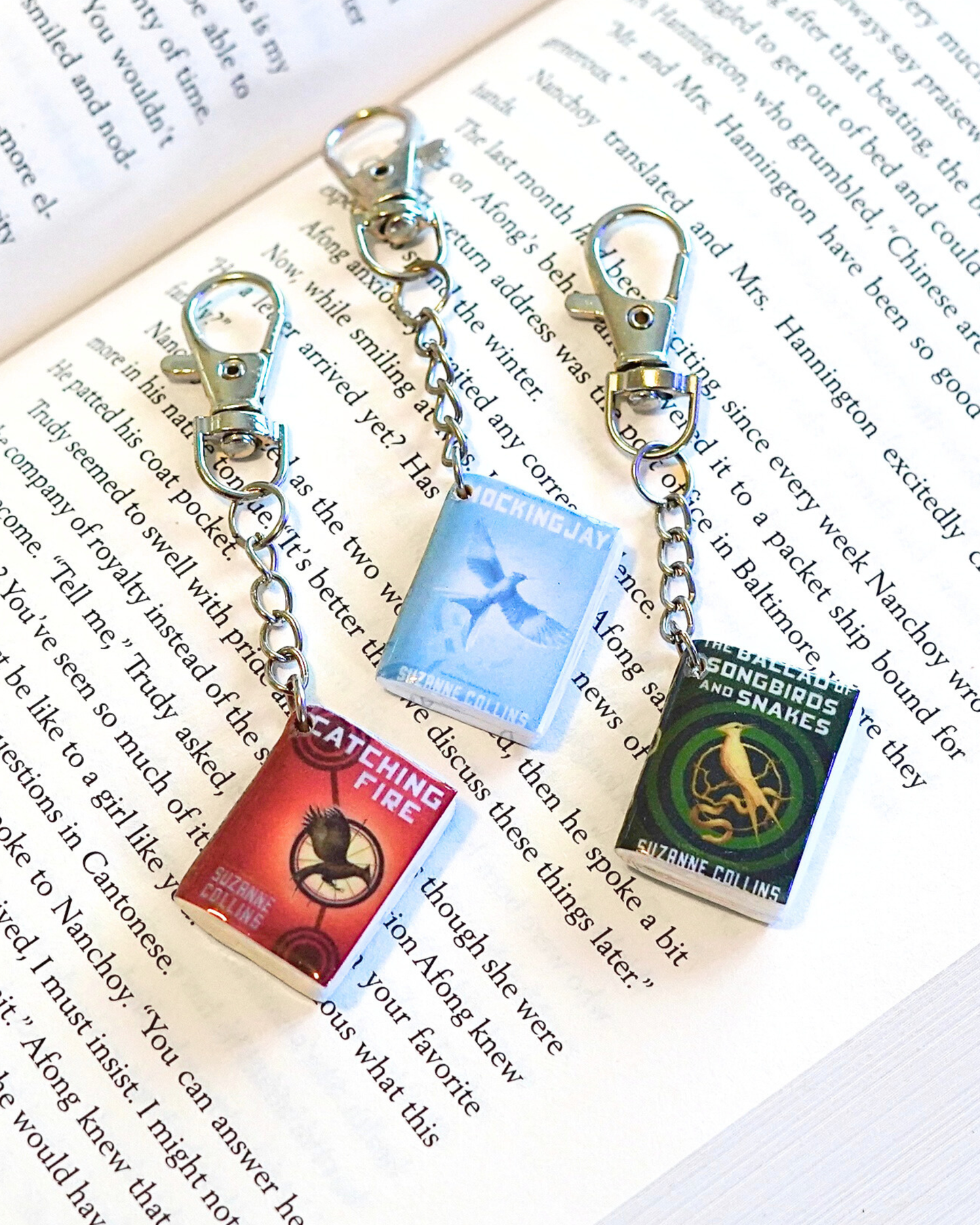 Young Adult (YA) Fantasy & Sci-Fi Book Keychains