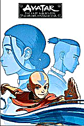 Avatar: The Last Airbender (Aang & Katara cover) book cover