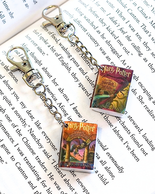 Harry Potter and the Philosopher's Stone miniature book keychain