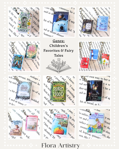 Children’s Favorites & Fairy Tales Book Keychains