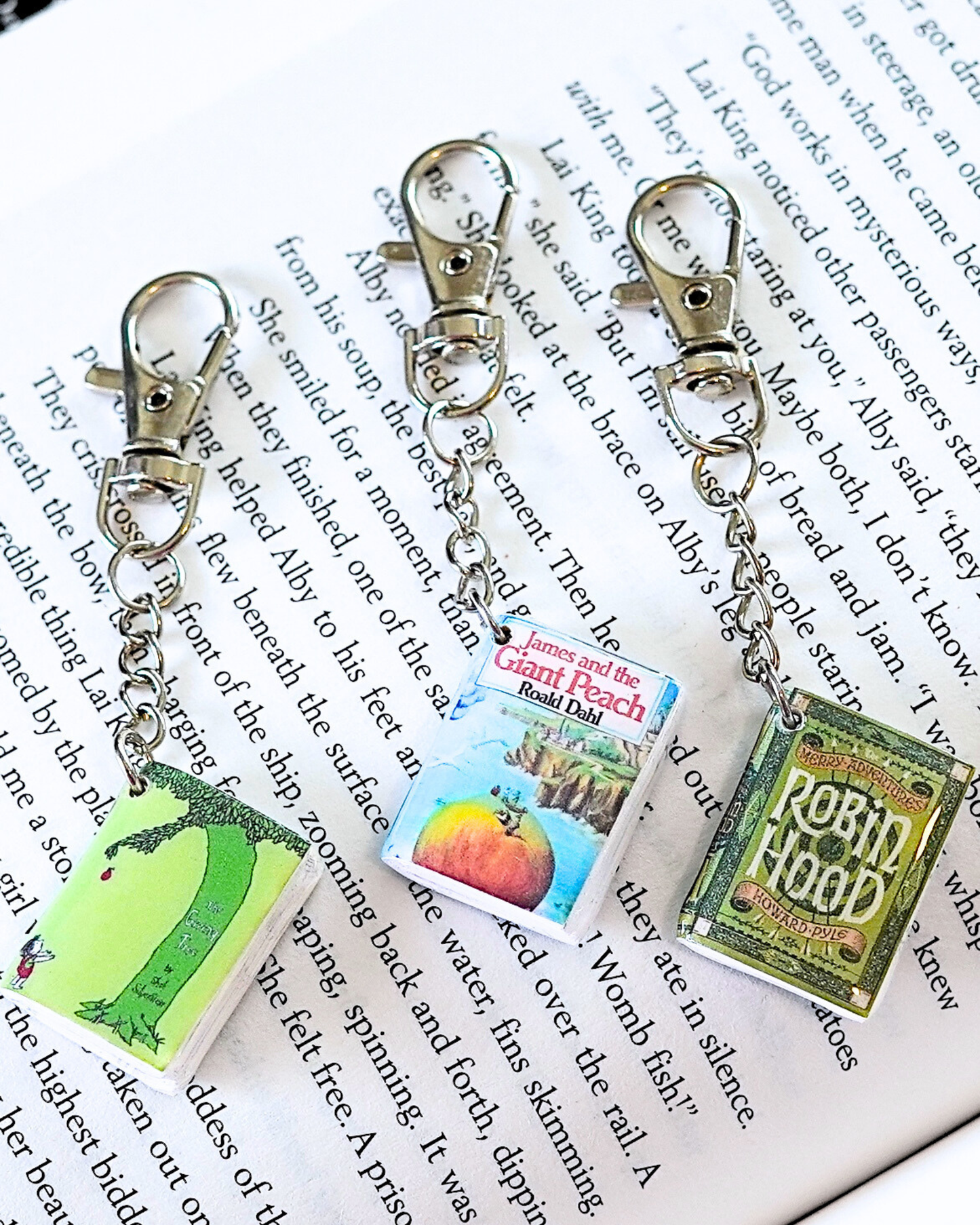 Children’s Favorites & Fairy Tales Book Keychains