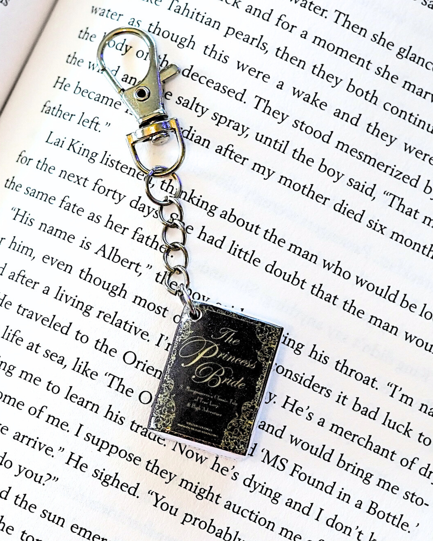 Classics & Literary Fiction Book Keychains