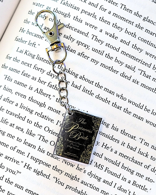 The Princess Bride miniature book keychain