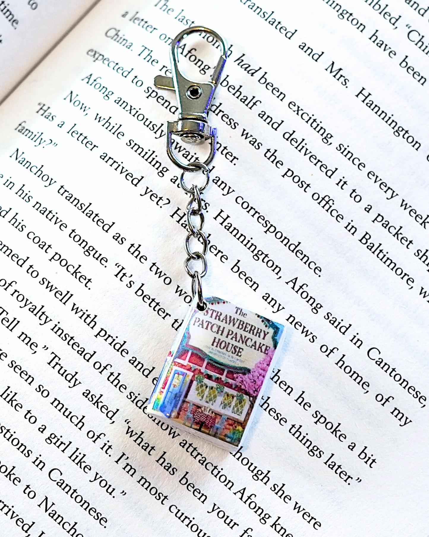Contemporary Romance Book Keychains