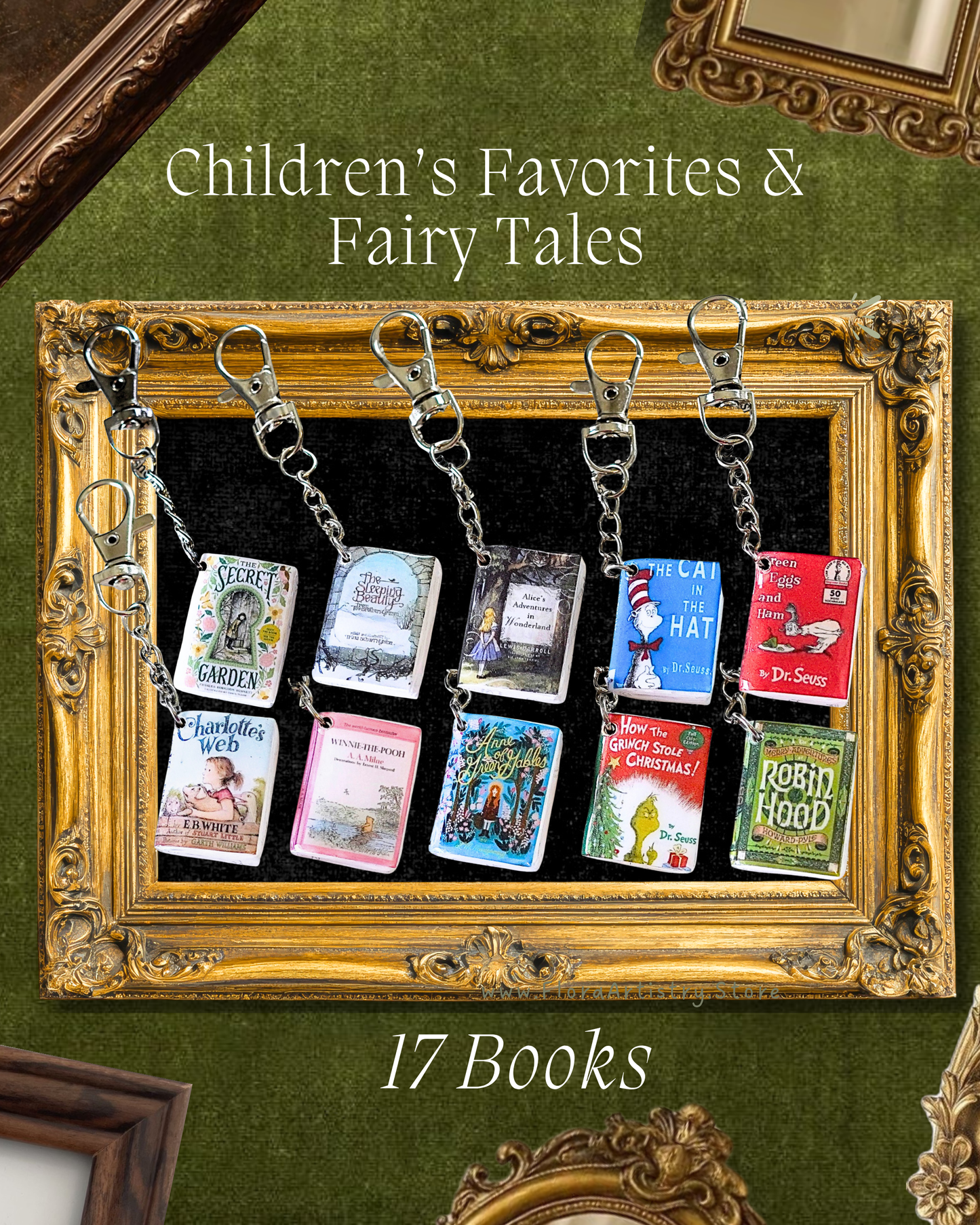 Children’s Favorites & Fairy Tales Book Keychains