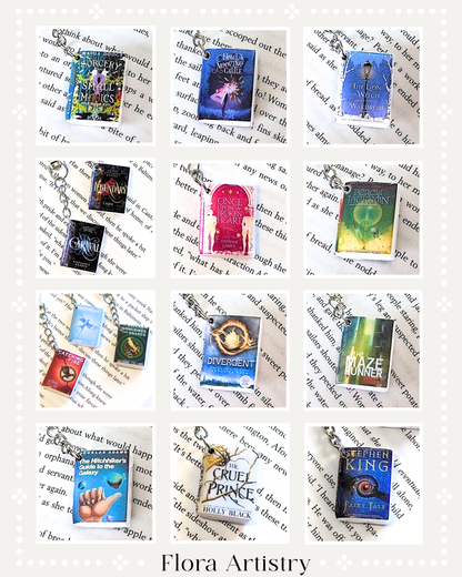Young Adult (YA) Fantasy & Sci-Fi Book Keychains