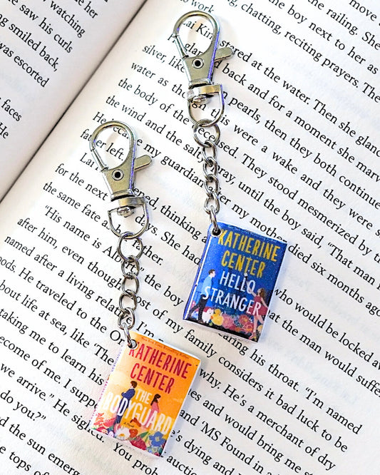 The Bodyguard miniature book keychain