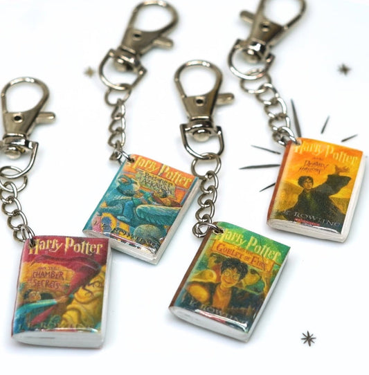 Custom Miniature Book Cover Keychain - Pick Your Own Cover