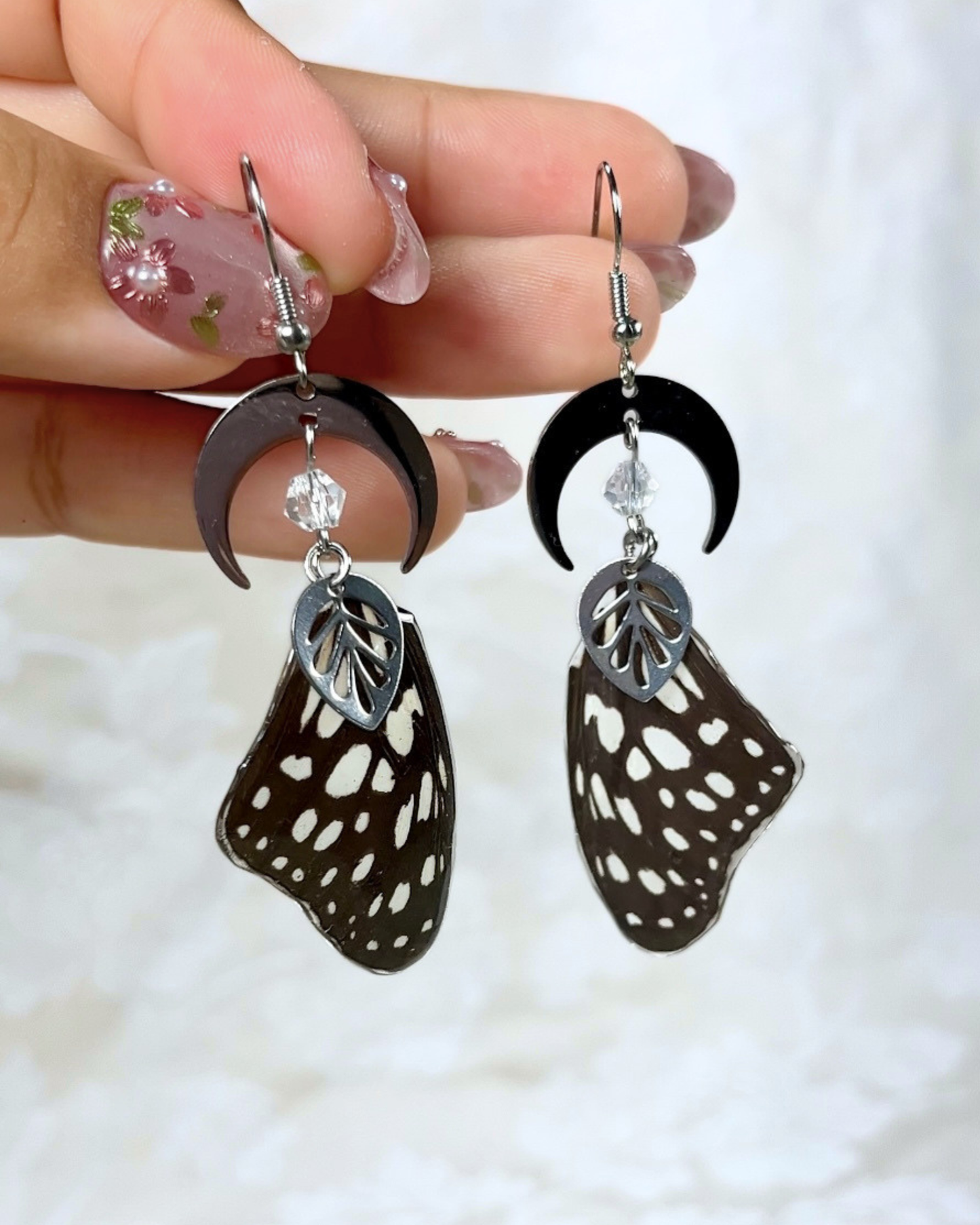 Real Paper Kite Butterfly Resin Earring