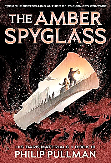 The Amber Spyglass book cover