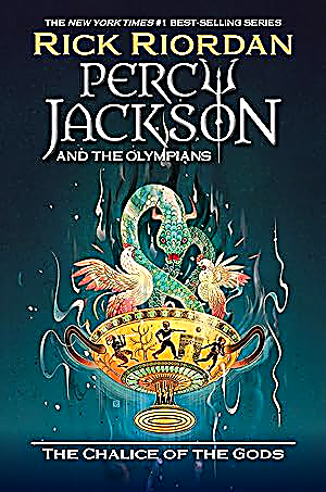 Percy Jackson The Chalice of the Gods book cover