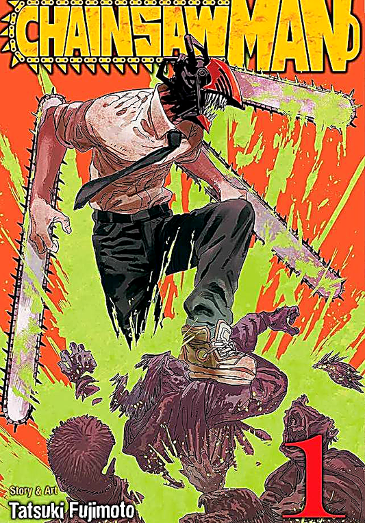 Chainsaw Man volume 1 book cover