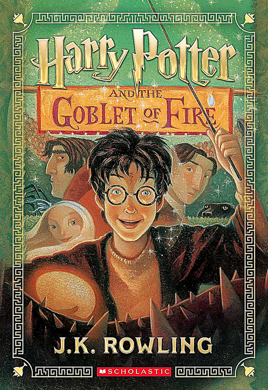 Harry Potter Goblet of Fire book cover