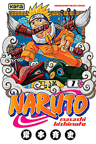 Naruto volume 1 book cover