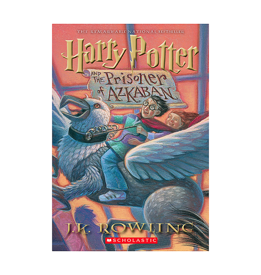 Harry Potter Prisoner of Azkaban book cover