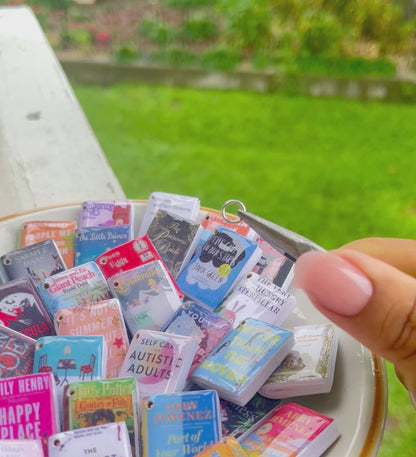 Custom Miniature Book Cover Keychain - Pick Your Own Cover