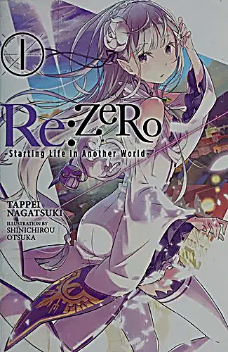 Re:Zero light novel volume 1 book cover
