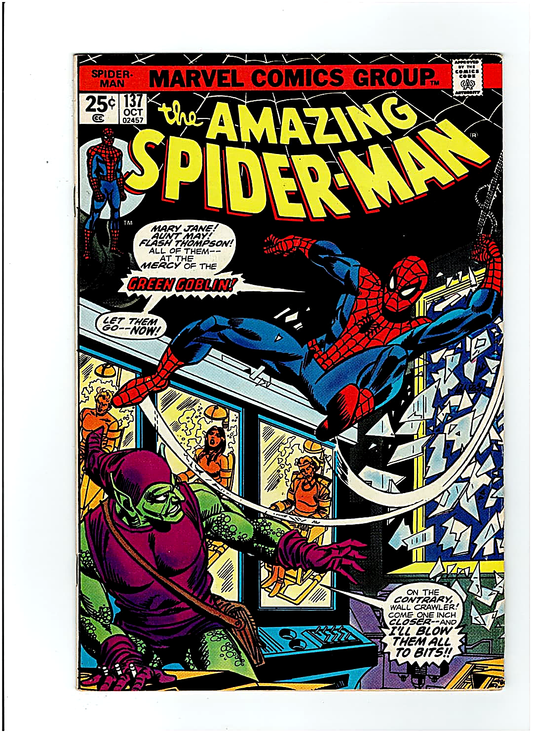 Amazing Spider-Man 137 comic cover