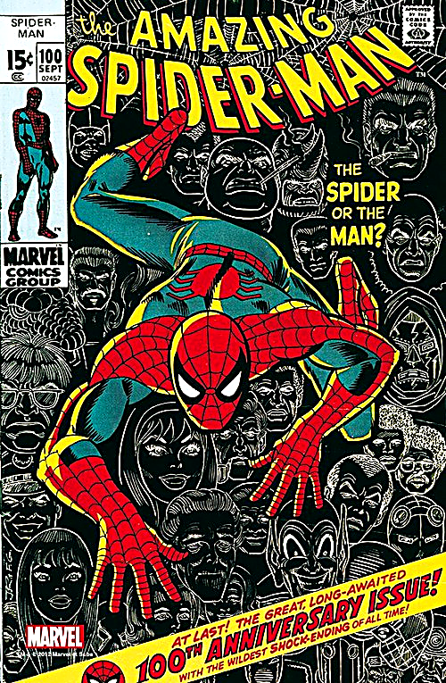 Amazing Spider-Man 100 comic cover