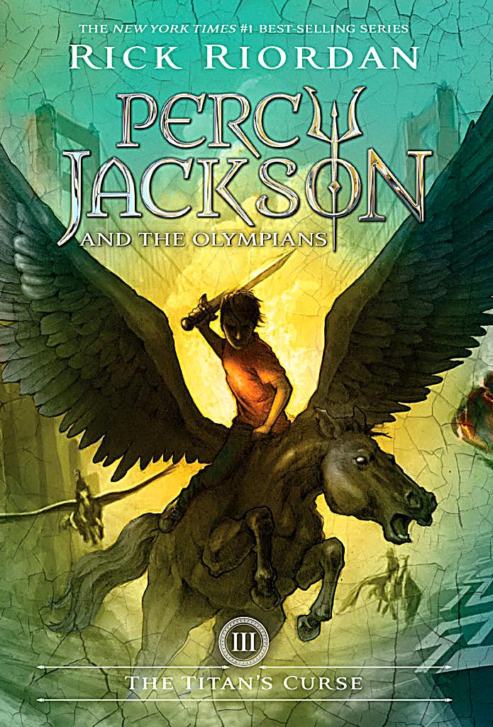 Percy Jackson The Titan's Curse book cover